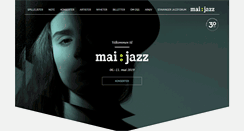 Desktop Screenshot of maijazz.no